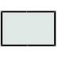 100 16:9 simple brief projection projector screen HD 3D TV home theater matte white movie