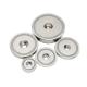 Round Shape Strong Neodymium Cup Magnet Tool Holder With Straight Hole