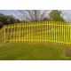 Unscalable 1.5m Triple Pointed Palisade Fencing For Garden