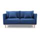 Modern  Design Solid Wood With Fabric sectional two seater couch leisure Sofa Set.