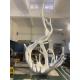 Large EPS Abstract Water Wave Sculpture Customize Polishing Surface