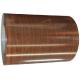 PVDF Coil Coating Color Coated Aluminum Coil Wood Grain 5052 5754 8011