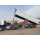 Three Axle Front 50 Ton Sinotruk Dump Truck For Sand Transport