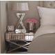 Bedroom Mirror Tables Furniture Silver / Gold Color Optional Stable Structure