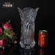 28.5CM Tall diamond pattern Vintage lage high Clear glass vases China wholesale supplier