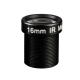 1/3 16mm F1.8 Megapixel 1080P M12 Mount Fixed Focal Lens, 16mm security camera lens