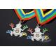5k 10k Marathon Custom Metal Award Medals For Frog Logo Sports Running