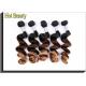 8A Grade 3 Tone Colored Human Hair Extensions 10-30 Tangle Free