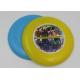 Dog Toy PP Plastic Frisbee For Promotion , Round Shaped 23cm Flying Disk