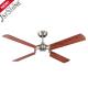 Decorative Smart Restaurant Ceiling Fans Remote Control Air Conditioning