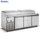 210W SS304 Commercial Worktop Freezer , Stable Under Counter Cooler Commercial