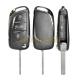 PEUGEOT 207 307 308 Folding Case with HU83 Blade Remote Flip Key Shell 3 Buttons