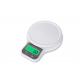 11 Lb 5 Kg Green Black-Lit Electronic Kitchen Scales , Digital Food Weighing Scales