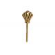 Gold 1# Coffin Screw Coffin Fittings Casket Surface Decoration For Casket Fastening