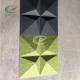 Star Textured 3D Acoustic Wall Tiles Moistureproof Multicolor