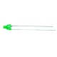 L-1034GD Through Hole Flat Top  Green LED, 568 nm, Through Hole Package