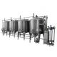 0.1-0.3Mpa Design Pressure Stainless Steel Pressure Vessel for Food Beverage Industry