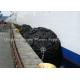 Anti - Aging Natural Rubber Floating Marine Rubber Fender With Chain Net