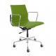 Comfortable Green Leather Executive Chair , Ergonomic Principles Eco Friendly Office Chair