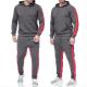 35% Polyester 65% Cotton Anti - Static Custom Outdoor Clothing Fitness Sweat Suit S - 5XL Size