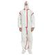 Waterproof Disposable Impervious Coverall Non Woven Workwear Overall PPE Set Suit With Taped Seam
