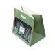 Custom Printed Colored Paper Lunch Bags With Die Cutting Handles Factory