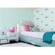 Simple Style Interior Design Bedroom Wallpaper For Boys / Girls , ISO SGS Standard