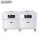 Twin Tank 61L 40khz Ultrasonic Cleaner For Aircrafts Parts Marine Engine Fuel Systems Pump Parts