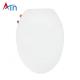 Soft Close Smart Toilet Seat Cover White Color Easy Operation