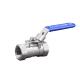 WZSS201 304 316 1 PC Stainless Steel Manual Ball Valve with Lock NPT BSP BSPT 1/4''-4.0