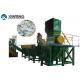 TUV Passed HDPE Bottle Washing Line , Portable Plastic Recycling Plant