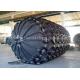 Black Gas Filled  Pneuamtic Rubber Fenders For Ship Berthing Protection