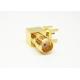 High Quality Gold Plated Female PCB SMA Right Angle Connectors