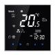 Touch screen WIFI app control room thermostat -Nero Specchio Design DKT-S200 for under floor heating