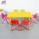 ODM Plastic Preschool Kid Childs Table And Chairs For Kindergarten