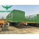Green Fence Semi Trailer 40000kgs Shipping Container Semi Trailer