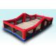 Exciting Indoor Inflatable Sports Games Bouncy Volleyball Court With CE