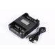 Military 4000Ma 2 Bay Battery Charger Micro Usb For Car Three Charging Modes
