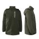 Snow Windbreaker Electric Coat Warmer Polyester Heated Cotton Jacket with Hood