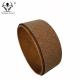 Eco Friendly TPE / ABS Cork Wooden Yoga Wheel Label Logo With High Density