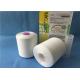 Pure White Twist 50s/2 Sewing Polyester Knitting Yarn With Plastic Tube