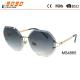 New arrival and hot sale of blue mirrored metal sunglasses, UV 400 Protection Lens