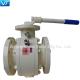 API 6D OEM Side Entry Floating Ball Valve With Lever Operated A105