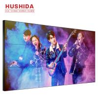 Video Wall Solutions Digital Display Screen 3.5mm Ultra Narrow Bezel Seamless 3x3