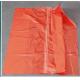 Red Color Water Soluble Laundry Sacks Cold Water Soluble Bags With Strip CE ISO