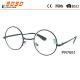 2018 new design round reading glasses  ,made of PC frame,suitable for women and men