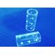 High Purity Quartz Glass Tube Clear Crystal Goblet Customized Size