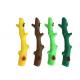 Water Floating Plastic Pet Products Vinyl Dogs Toy Tree Branch Shape Eco Friendly