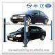 On Sale! 4 Post Car Lifts Basement Car Stack Parking System 2 Level Parking Lift