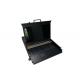8 Ports Rackmount Lcd Drawer , 1U Kvm Switch Lcd For Industrial Computer